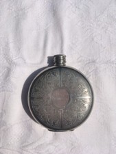 Pewter hip flask for sale  LOUGHBOROUGH