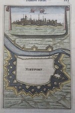 Nieuwpoort fortifications 1672 for sale  Dover