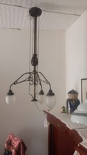 Lampadario antico regolabile usato  San Costantino Calabro