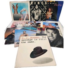 12" Vintage Record Lot Jazz Soul R&B-pop- Promo 1980's -Herbie Hancock Etc 10 Ct, usado comprar usado  Enviando para Brazil