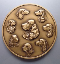 Medaille hundeköpfe jagdspani gebraucht kaufen  Gartow