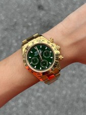 Seikmod chronomaster green for sale  ISLEWORTH