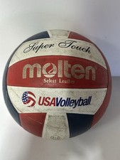 Voleibol fundido IV58L-3-HS USAV OFICIAL SUPER TOUCH® couro selecionado comprar usado  Enviando para Brazil