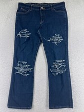 Usado, Calça Wrangler Feminina 15 Jeans Azul Jeans Bootcut Q Bebê Conforto Cintura Algodão comprar usado  Enviando para Brazil