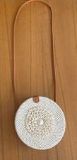 Straw purse shell for sale  Dewey
