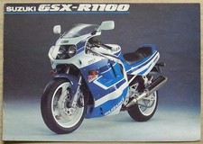 Folheto de especificações de vendas SUZUKI GSX-R1100 MOTOCICLETA C1991 comprar usado  Enviando para Brazil