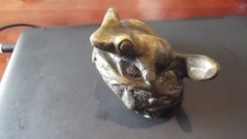 Patinated brass frog for sale  ABERYSTWYTH
