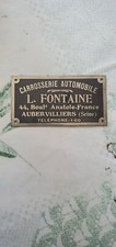 Vends plaque carrosserie d'occasion  Ormesson-sur-Marne