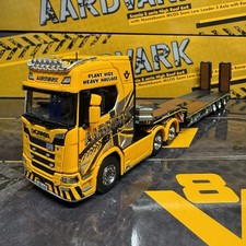 IMC Aardvark Plant Hire Scania 6x4 Nooteboom Lowloader modelo fundido escala 1/50  comprar usado  Enviando para Brazil