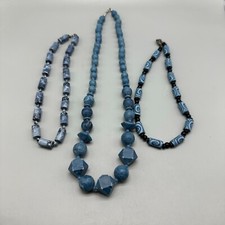 Blue beaded necklace for sale  Macon