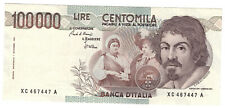 100000 lire banconota usato 100000 lire banconota usato Avola