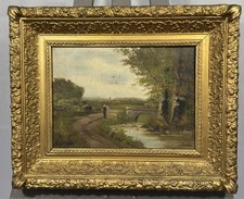 Ancienne huile toile d'occasion  Vannes