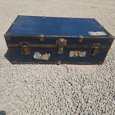 Wooden steamer trunk for sale  RIPLEY