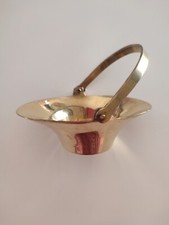 Cesta decorativa de latón vintage comprar usado  Enviando para Brazil