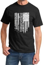 Ford Ranger Pickup Truck Bandeira Patriótica Design Tshirt NOVO, usado comprar usado  Enviando para Brazil