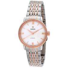 Usado, Relógio feminino Rado Coupole automático mostrador branco R22862067 comprar usado  Enviando para Brazil