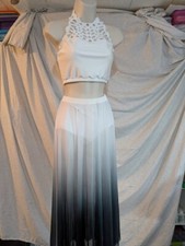 Piece white black for sale  Sodus