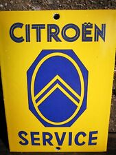 Plaque émaillée citroen d'occasion  Le Mesnil-Saint-Denis