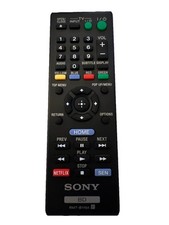 Controle remoto genuíno Sony RMT-B119A BLU-RAY DVD player BDP-S3100 BDP-S5100 FABRICANTE DE EQUIPAMENTO ORIGINAL comprar usado  Enviando para Brazil