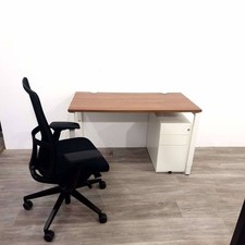 Haworth rectangular desk for sale  WARRINGTON
