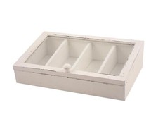 Portaposate shabby scomparti usato  Torricella in Sabina