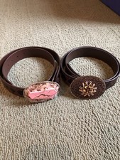 Leather belt bundle for sale  Plainville