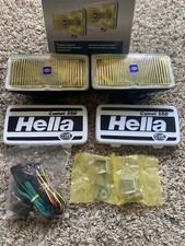 Farol de neblina Hella Comet 550 amarelo óptico conjunto de 2# novo conjunto completo # vidro real, usado comprar usado  Enviando para Brazil