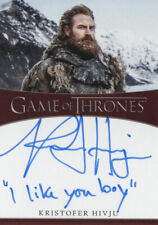Juego de Tronos Iron Anniversary Ser 2 Inscripción Automática Kristofer Hivju Tormund segunda mano  Embacar hacia Mexico