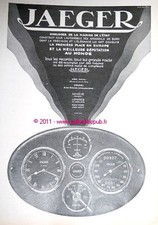 Publicite jaeger horloger d'occasion  Cires-lès-Mello