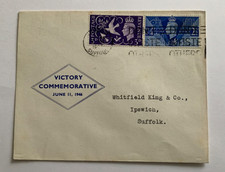 1946 fdc victory for sale  HUNTINGDON