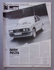 Bmw m535i saloon for sale  BENFLEET