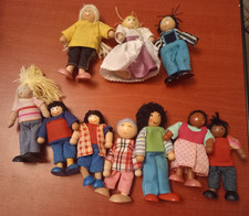 Assorted wooden dolls for sale  COVENTRY