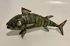 Escultura de peixe articulada de cobre e prata esterlina Graziella Laffi comprar usado  Enviando para Brazil