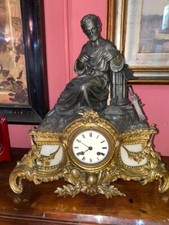 Orologio francese antimonio usato  Brescia