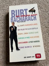 Burt Bacharach One Amazing Night VHS 1998 Sheryl Crow Ben Folds Barenaked Ladies comprar usado  Enviando para Brazil