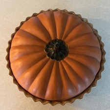 Ceramic covered pumpkin for sale  Burton