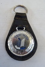 Portachiavi vintage triumph usato  Santena