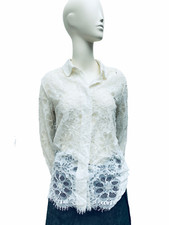 Sandro laced ivory d'occasion  Lille-