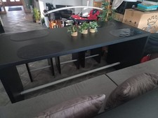 Schwarzer esszimmer stehtisch gebraucht kaufen  Urbach