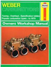 MANUAL DE REPARO DE CARBURADOR WEBER DAF IDA DCNF DCOE DFAV DFTA DGAS DGAV IDAP IDTP comprar usado  Enviando para Brazil