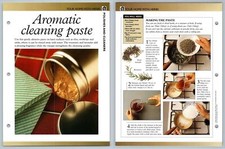 Pasta de limpeza aromática - Casa - Cartão de arquivo de fato Secret World Of Herbs comprar usado  Enviando para Brazil