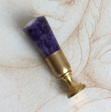 Antique purple agate d'occasion  Expédié en Belgium