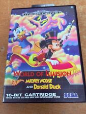 Videogame Word Of Illusion Sega Mega Drive Mickey Mouse Disney comprar usado  Enviando para Brazil
