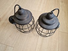 Retro deckenlampen industrial gebraucht kaufen  Bad Saulgau