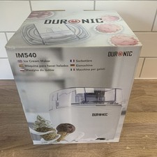 Duronic im540 ice for sale  BRADFORD