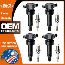 4*Bobina de ignição + plugue pacote OEM para 2012-19 Hyundai Accent Kia Soul Rio 1.6L UF652, usado comprar usado  Enviando para Brazil