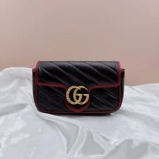 Usado Autêntico Gucci Marmont SUPERMINI Aba 18cm Tiracolo comprar usado  Enviando para Brazil