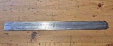 Vintage steel rule for sale  OKEHAMPTON