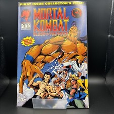 MORTAL KOMBAT BLOOD AND THUNDER #1 1994 QUADRINHOS MALIBU 2ª VARIANTE DE IMPRESSÃO comprar usado  Enviando para Brazil