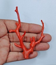 Galho áspero polido coral vermelho natural italiano pedra preciosa coral marinho comprar usado  Enviando para Brazil